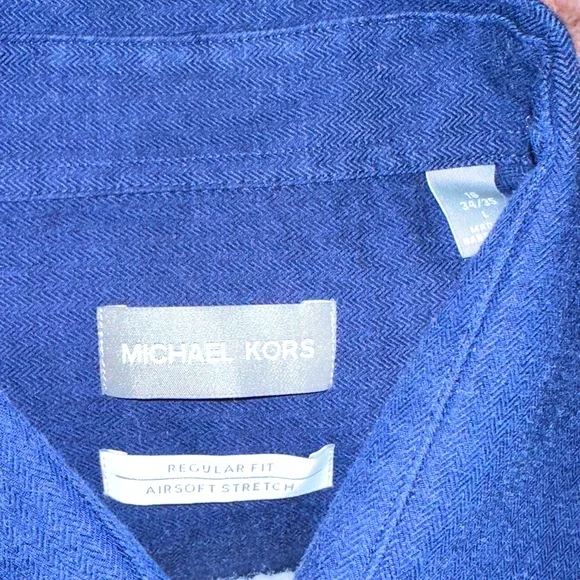 Michael Kors Airsoft Streach button up! - Picture 2 of 8